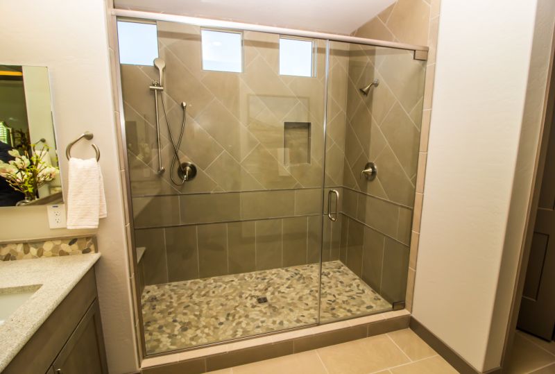Minimalist Shower Enclosure